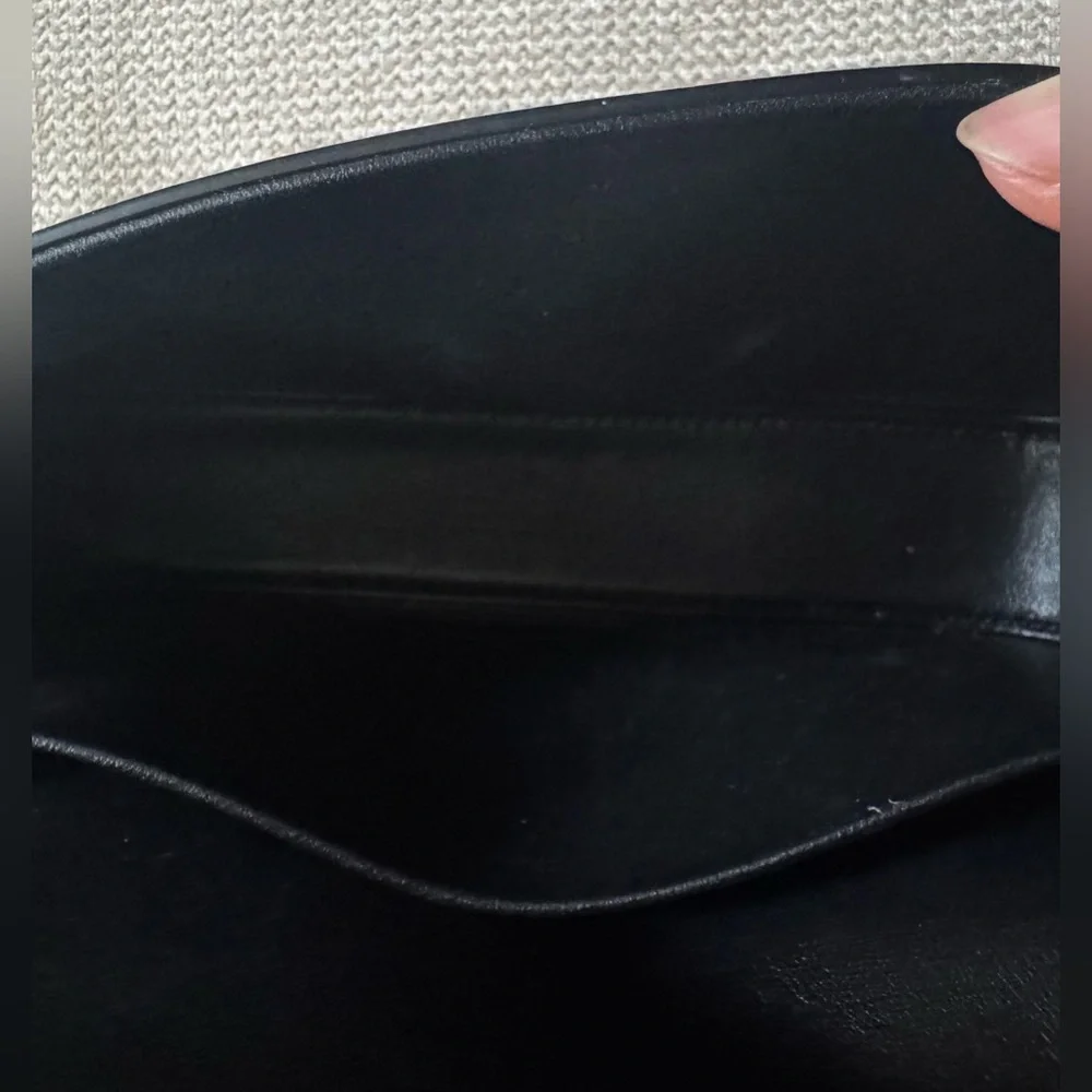 Celine Black Triomphe Chain Shoulder Bag - Picture 11 of 15